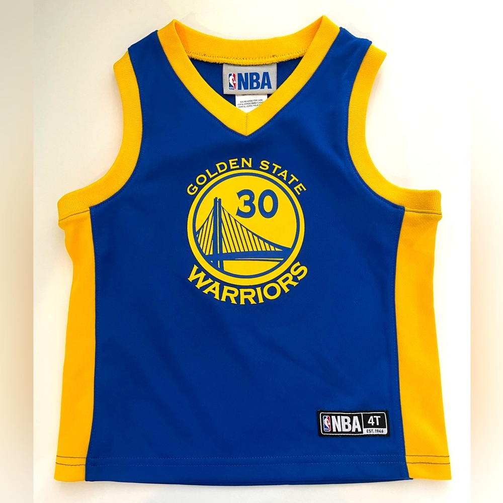 “NBA” Golden State Warriors Curry Toddler Jersey